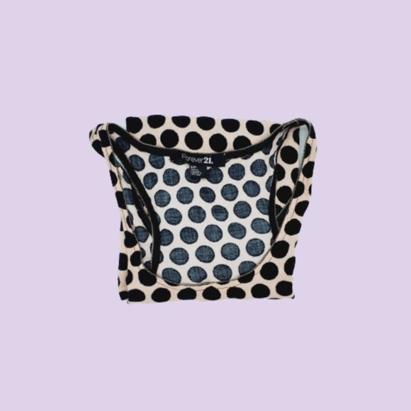 P I N K & B L A C K  Polka Dot Tank Top - Picture 8 of 10